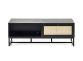Padstow Black Coffee Table - front